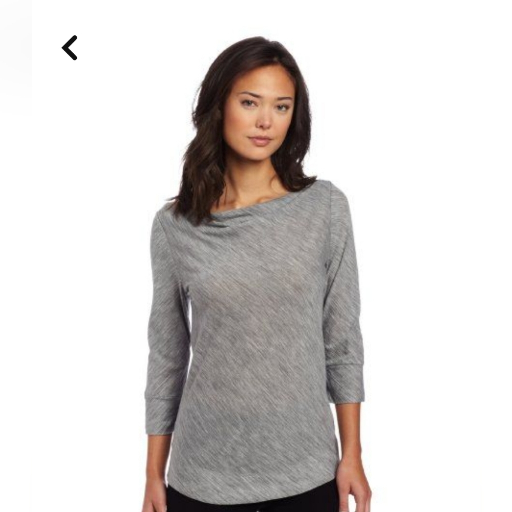 Icebreaker Women’s Heather Gray Long Sleeve Tee